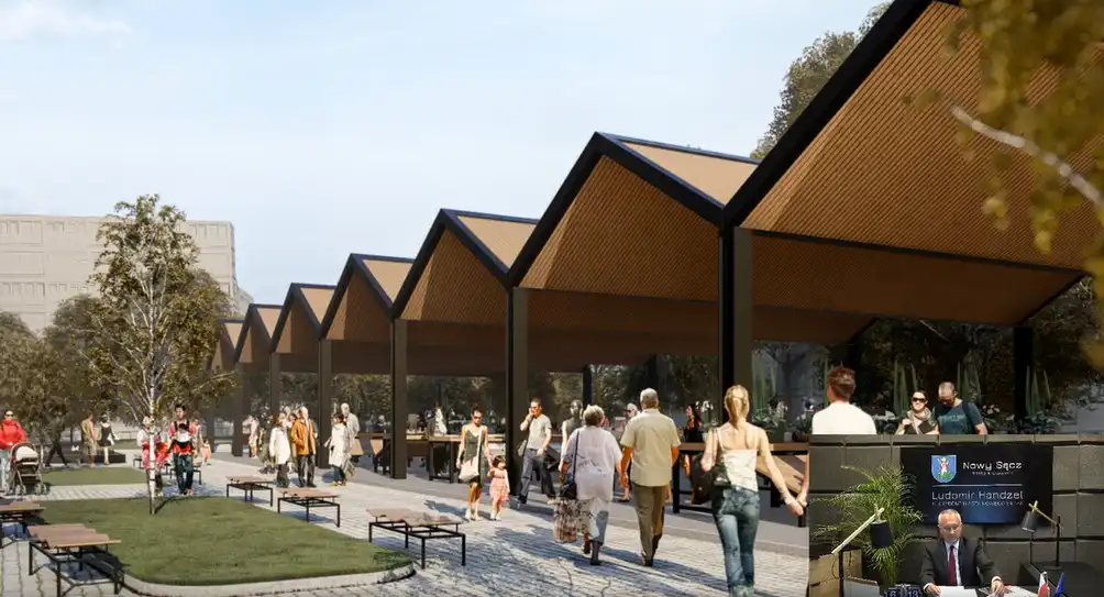Nowy Sącz: Miasto ma pomysł na zagospodarowanie terenu Rynku Maślanego