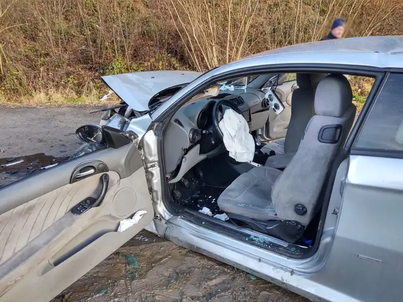 Wypadek w Nowym Sączu. Cztery osoby poszkodowane