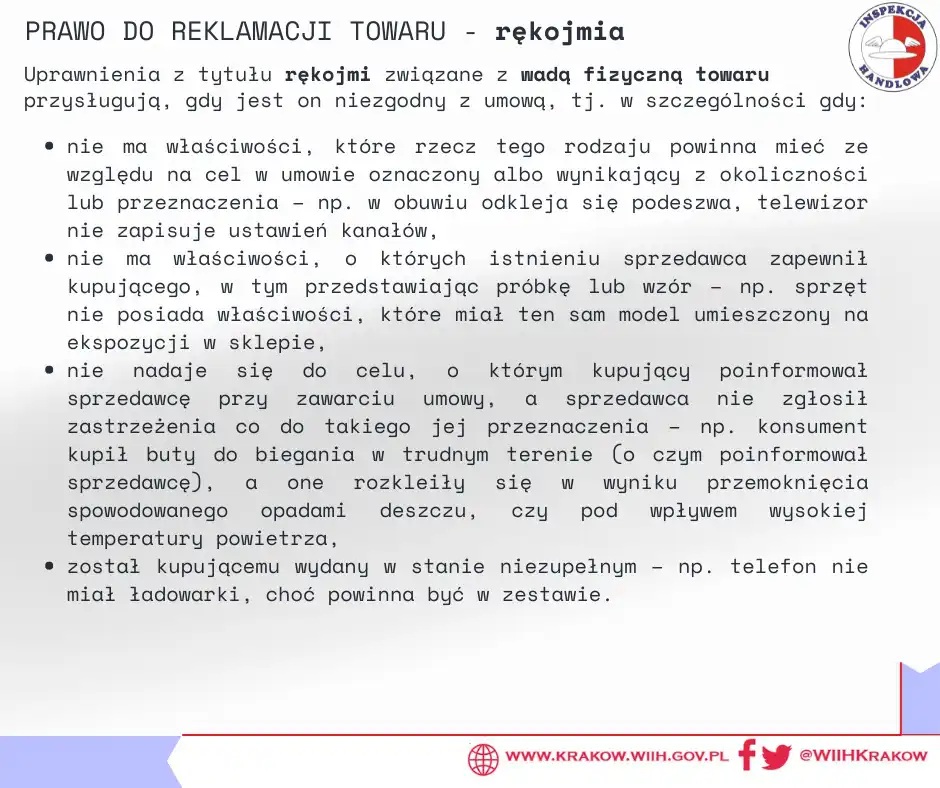 Jakie są prawa konsumentów do reklamacji towaru podczas pandemii COVID-19?
