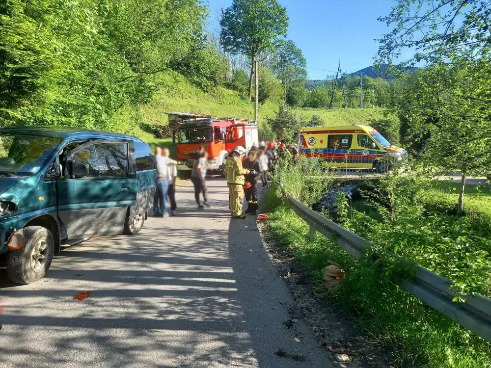 Seria potrąceń na drogach Sądecczyzny