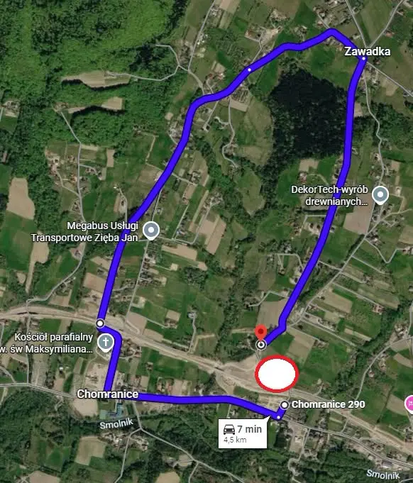 Droga Tęgoborze - Chomranice zostanie zamknięta. Sprawdź objazdy