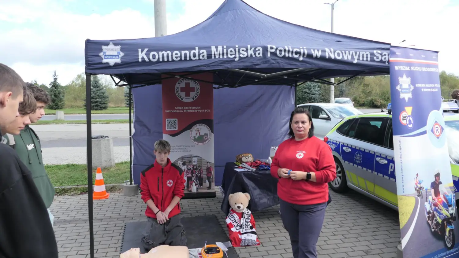 Drogówka, alkogogle i symulator dachowania. ROADPOL Safety Days dziś na "Jojku" w Nowym Sączu
