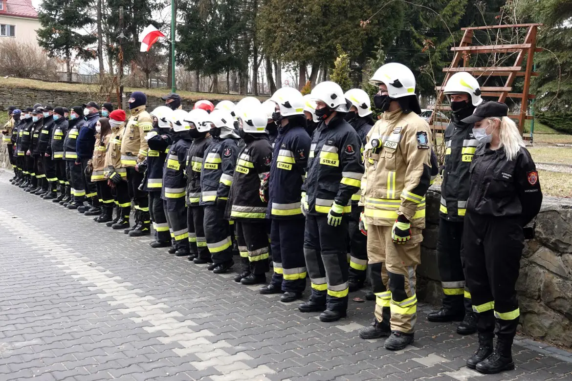 ZS Marcinkowice: Przyszli strażacy zdawali egzamin