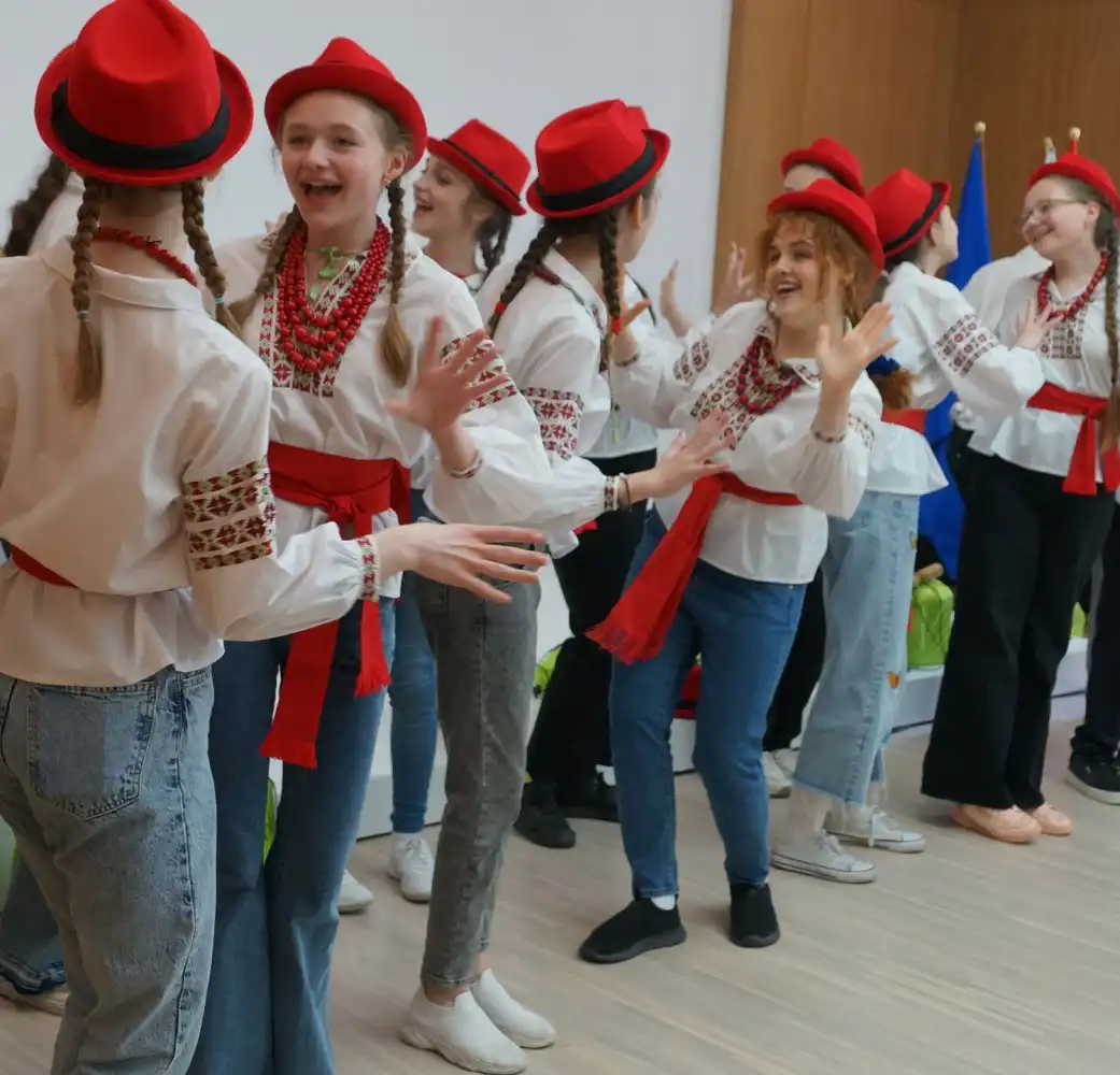 Zespół Chóralny "Gloria" z Żytomierza wystąpił w Starostwie Powiatowym w Nowym Sączu
