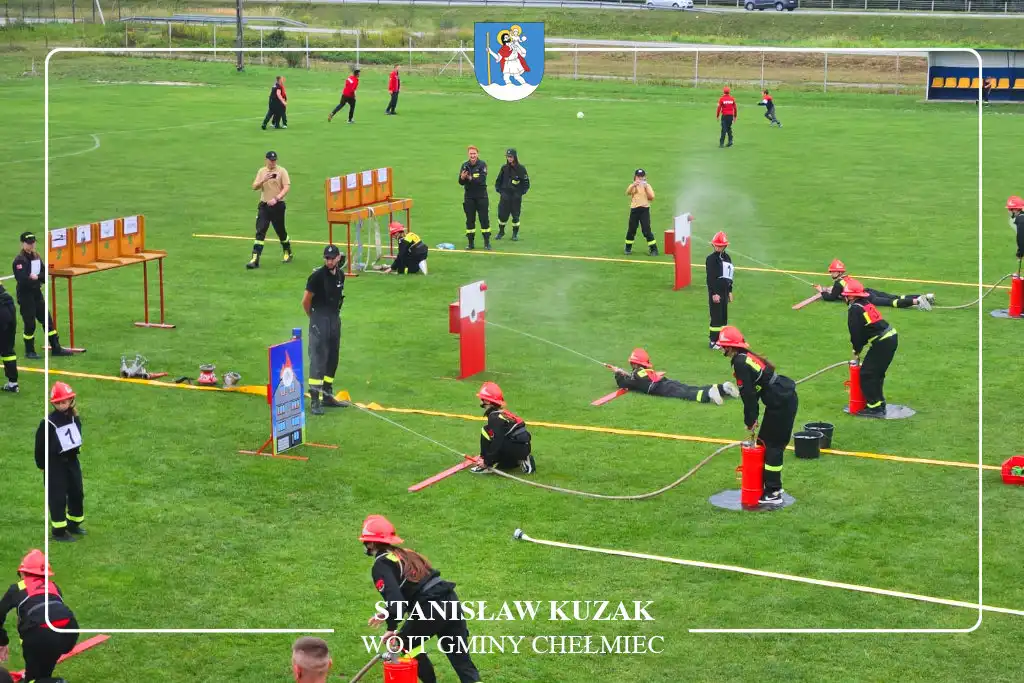 Młodzi strażacy z gminy Chełmiec błyszczą w Podegrodziu