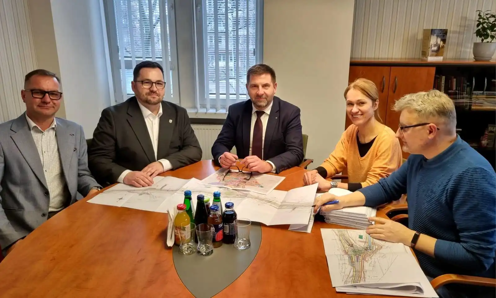 Nowe inwestycje drogowe w powiecie gorlickim. Spotkanie z dyrektorem GDDKiA