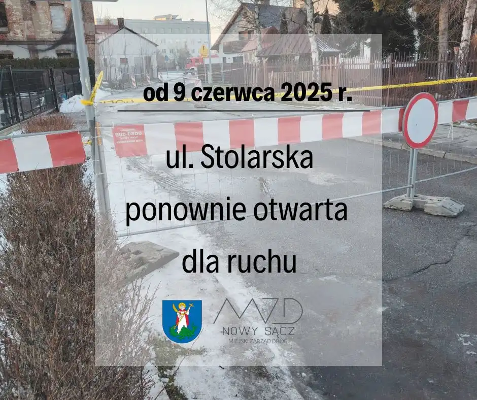 Nowy Sącz: Ulica Stolarska znów otwarta