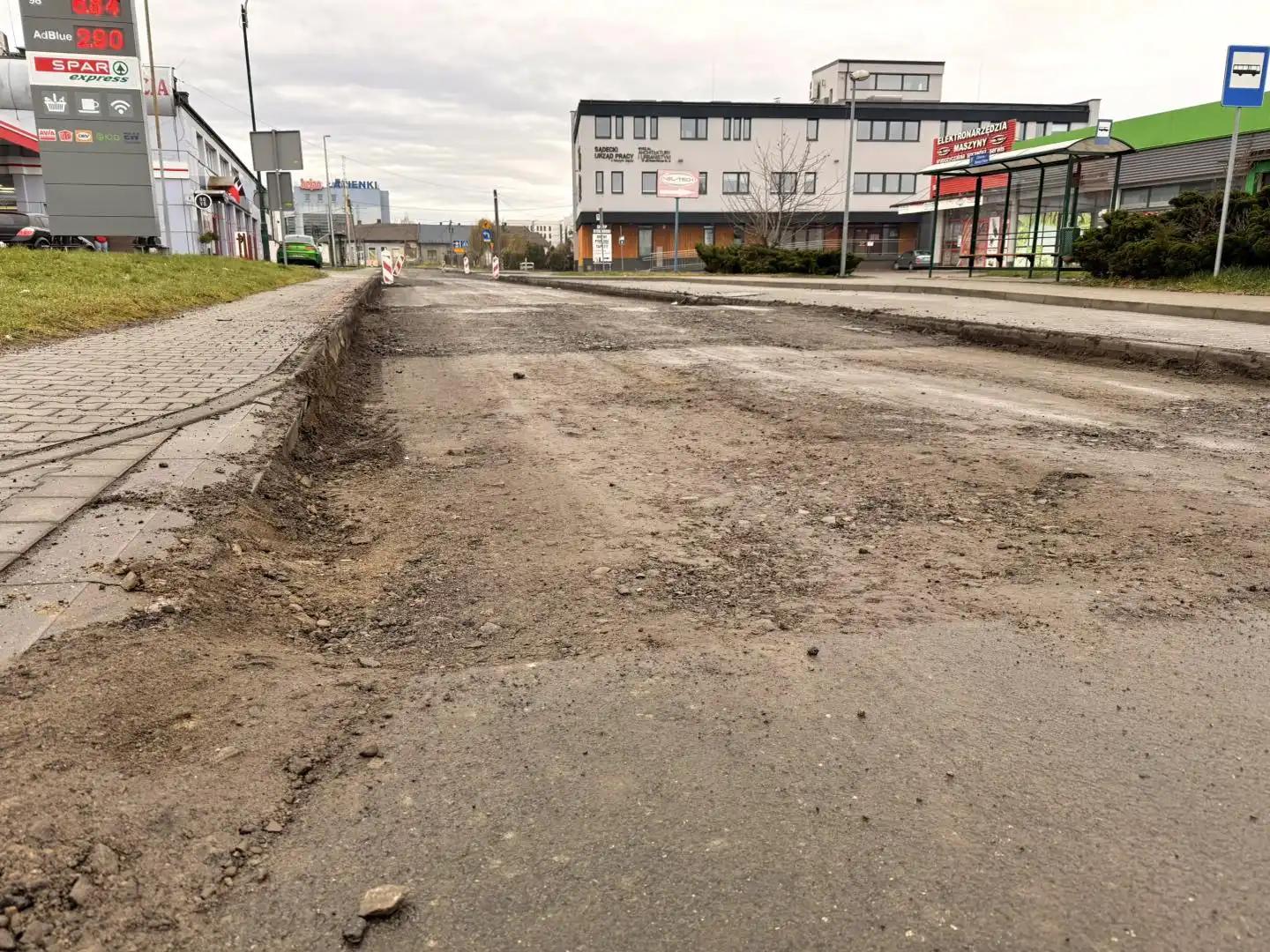 Nowe oblicze ulicy Zielonej. Ruszyły długo wyczekiwane prace