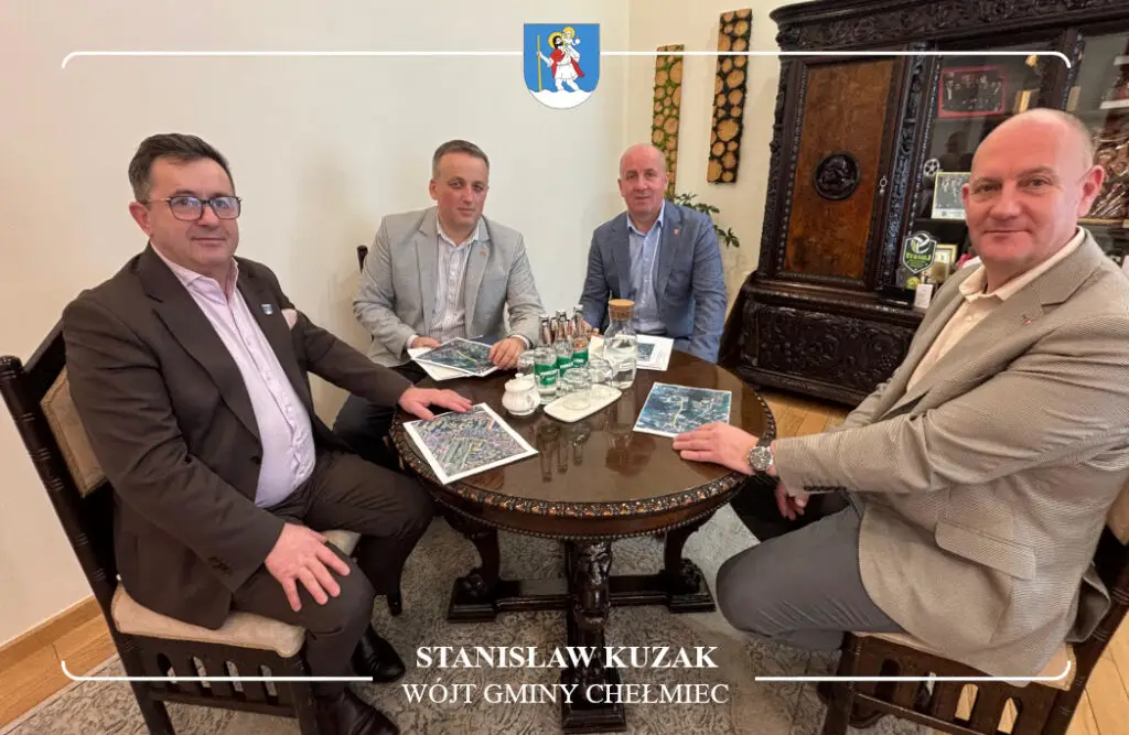 Wójt Chełmca i starosta nowosądecki planują inwestycje drogowe