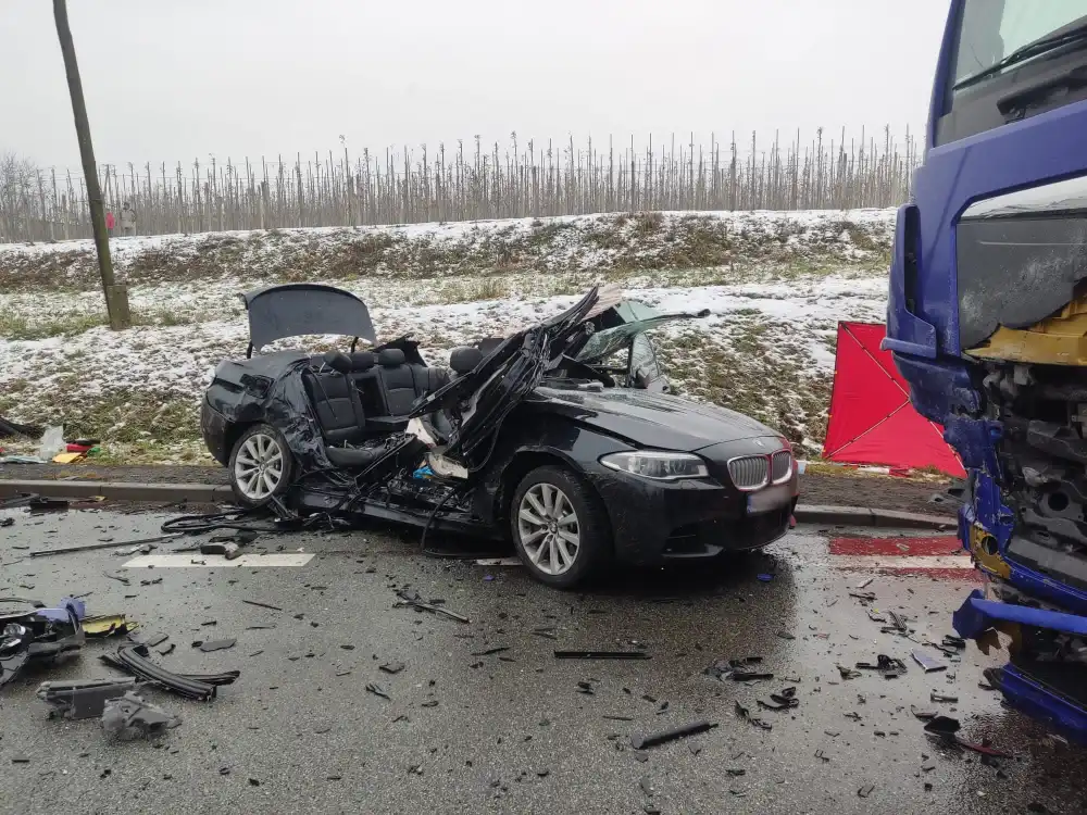 Śmiertelny wypadek na DK75. Nie żyje młody mężczyzna