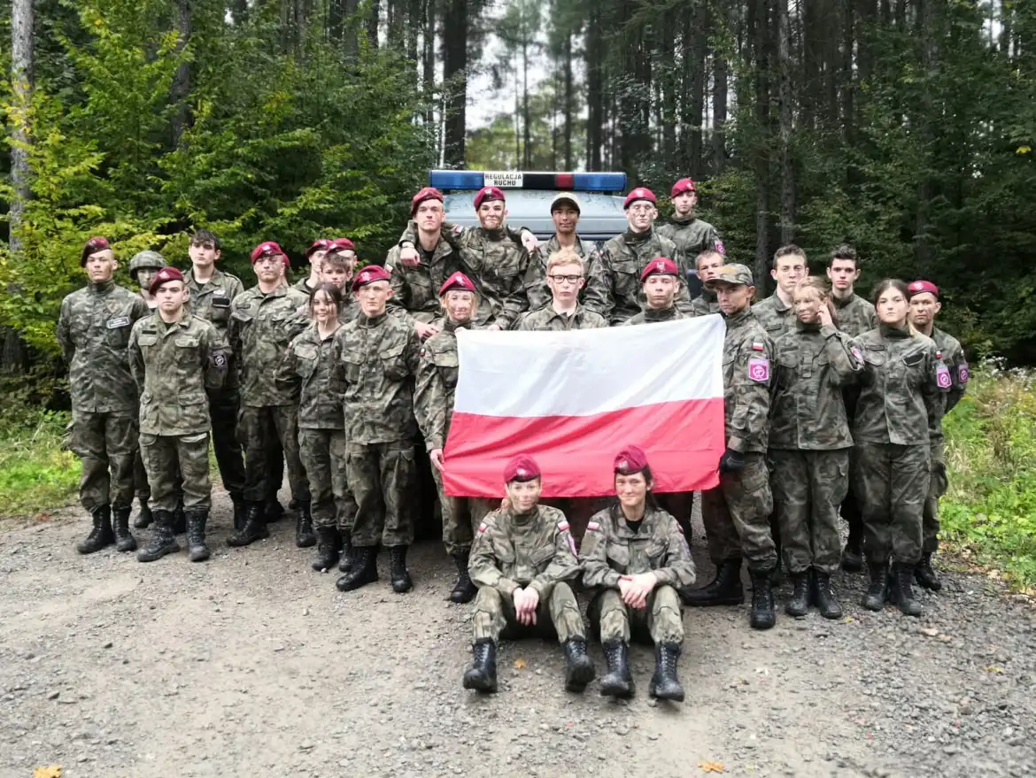 Na tym obozie przyszli policjanci i wojskowi przeszli prawdziwą szkołę życia