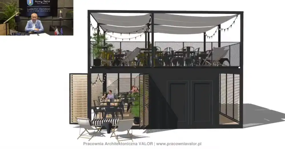 W Nowym Sączu powstaną trzy punkty gastronomiczne. Jeden z nich na płycie rynku