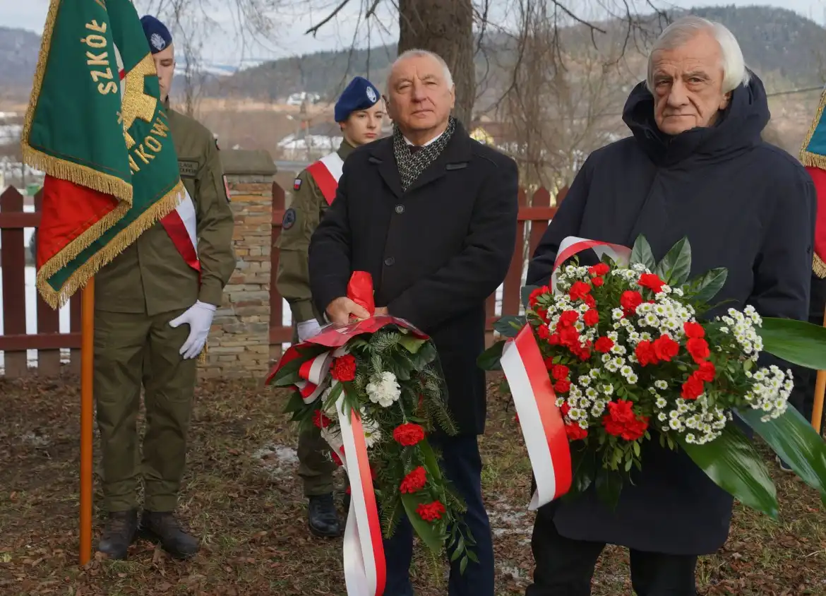 W Marcinkowicach odsłonięto tablicę upamiętniającą oficera Powstania Styczniowego