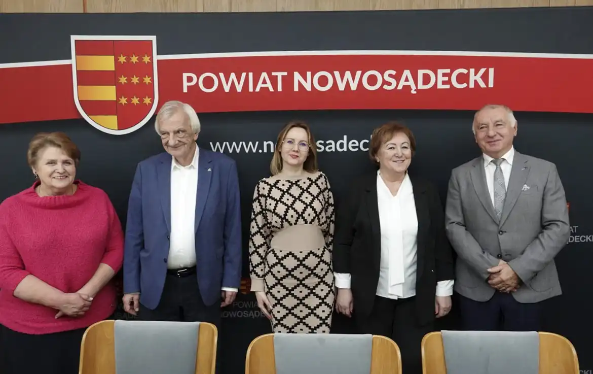 Samorządowcy z Sądecczyzny spotkali się z wicemarszałkiem Sejmu Ryszardem Terleckim