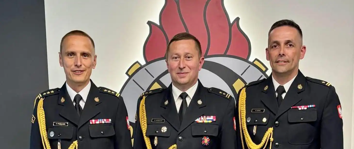 Zmiany w straży pożarnej: bryg. Dariusz Surmacz zastępcą komendanta powiatowego PSP w Gorlicach