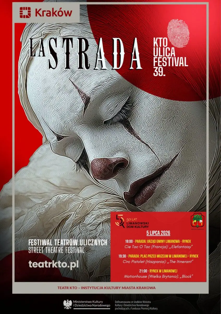 Ulica zamieni się w scenę. Międzynarodowy festiwal ponownie zawita do Limanowej
