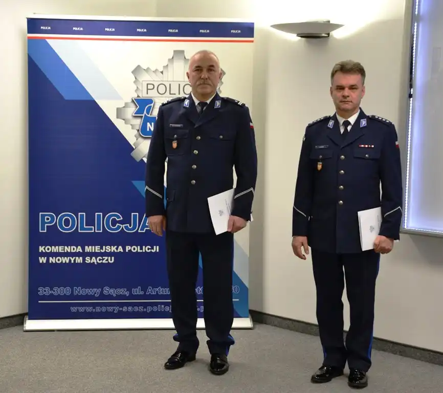 Zmiany w kierownictwie sądeckiej Policji