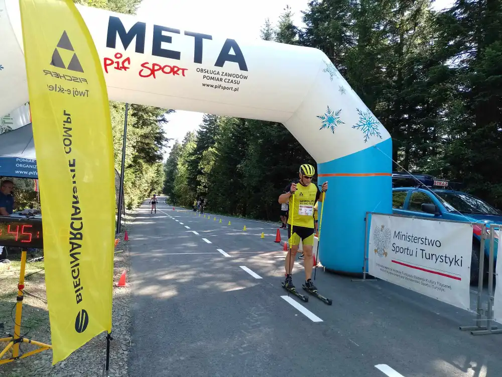 Zawody nartorolkowe Aktywna Mogielica Uphill IV na Nartorolkach” 2023 za nami