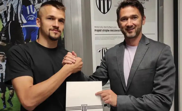 Nowy zawodnik w zespole Sandecji