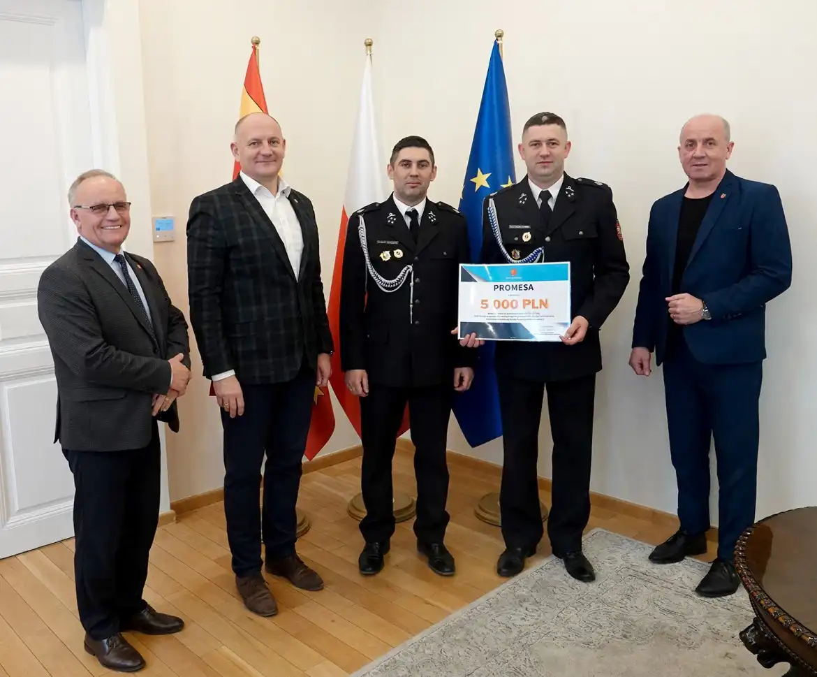 Bezpieczniej dzięki wsparciu. Promesa dla druhów z Maszkowic