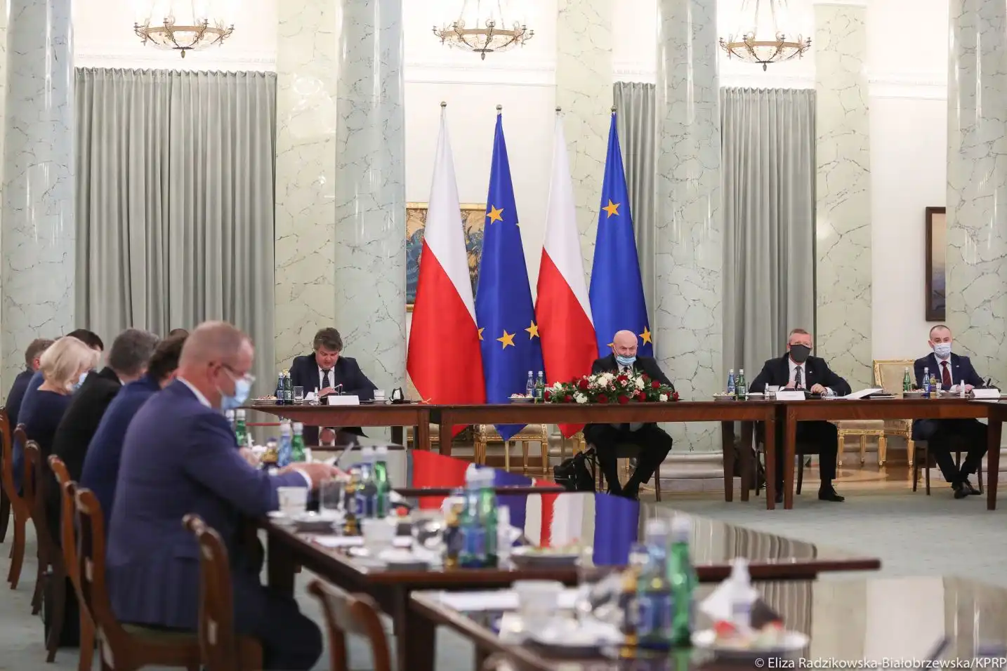 Burmistrz Starego Sącza Jacek Lelek oraz wójt gminy Korzenna Leszek Skowron uczestniczyli w Posiedzeniu Rady ds. Samorządu Terytorialnego