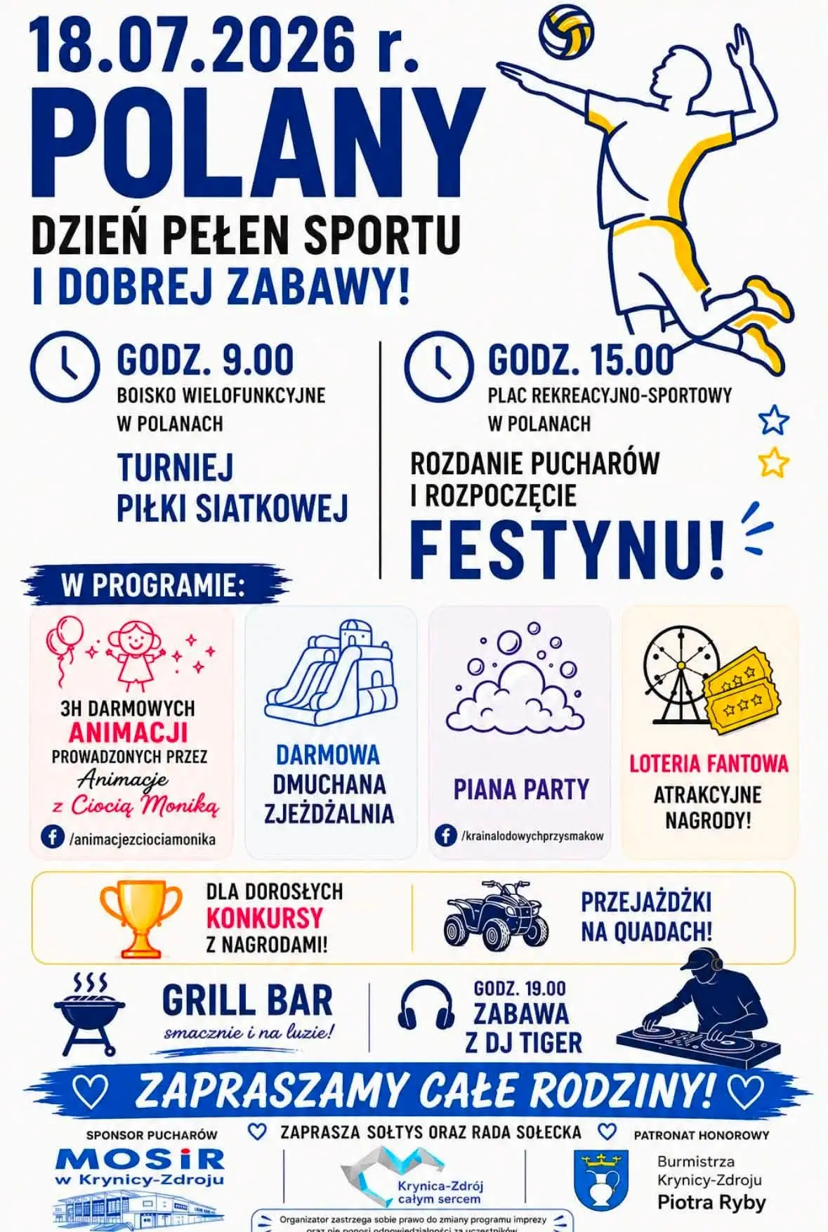 Weekend pełen atrakcji w Gminie Krynica-Zdrój. Koncerty, jarmark i rodzinny festyn