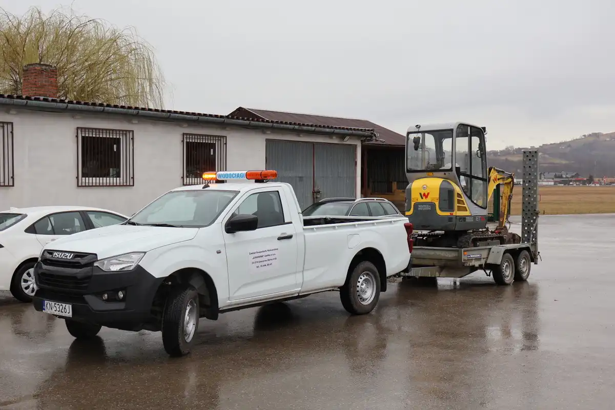 Nowoczesny ISUZU D-MAX usprawni obsługę wodociągów gminnych