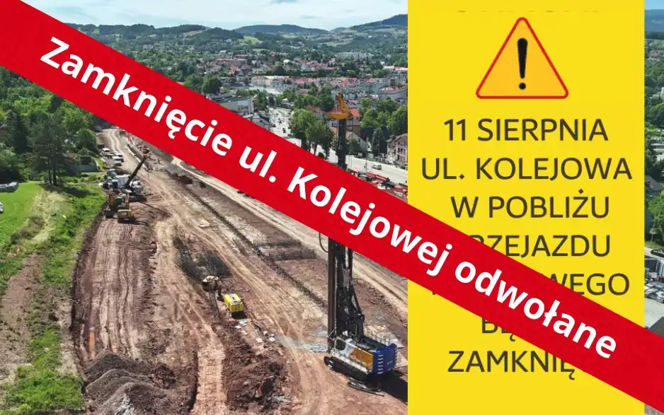 Uwaga kierowcy! Zamknięcie ul. Kolejowej