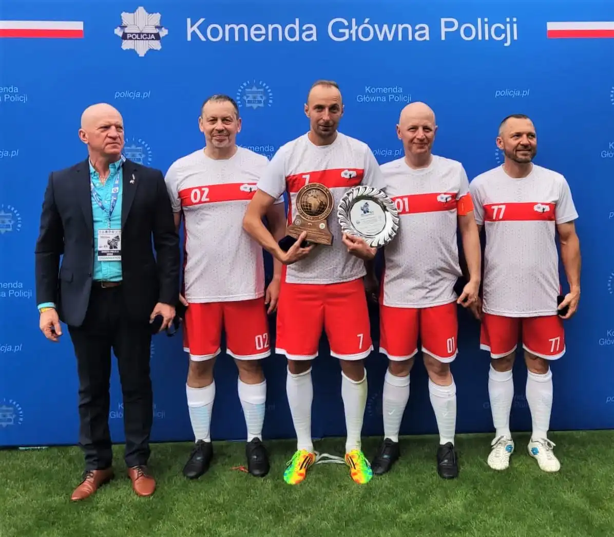 Sądecki policjant reprezentantem polskiej Policji w meczu z Rumunią