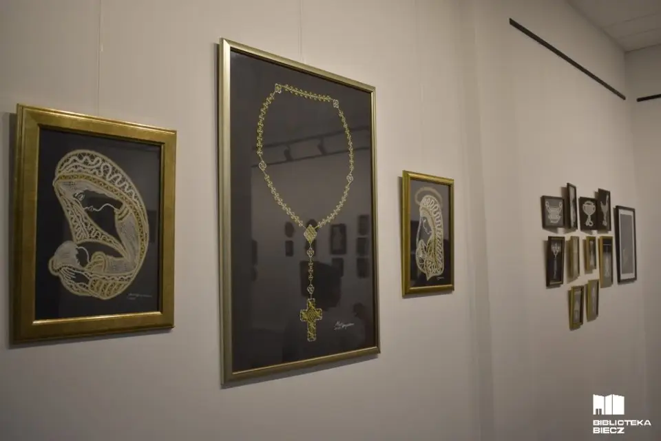 Wyjątkowa wystawa w Bieczu. Koronka klockowa zachwyca jako dzieło sztuki