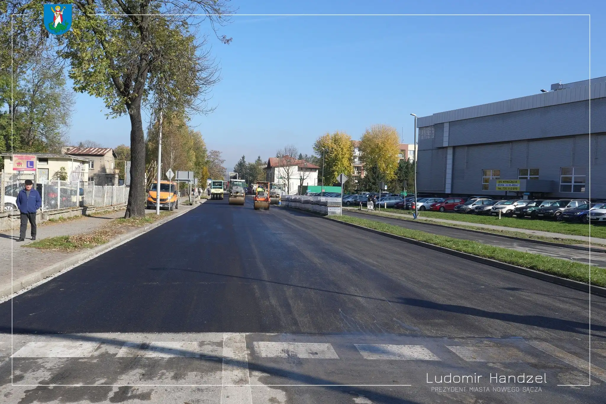 Trwają prace przy kompleksowej przebudowie ul. Rejtana