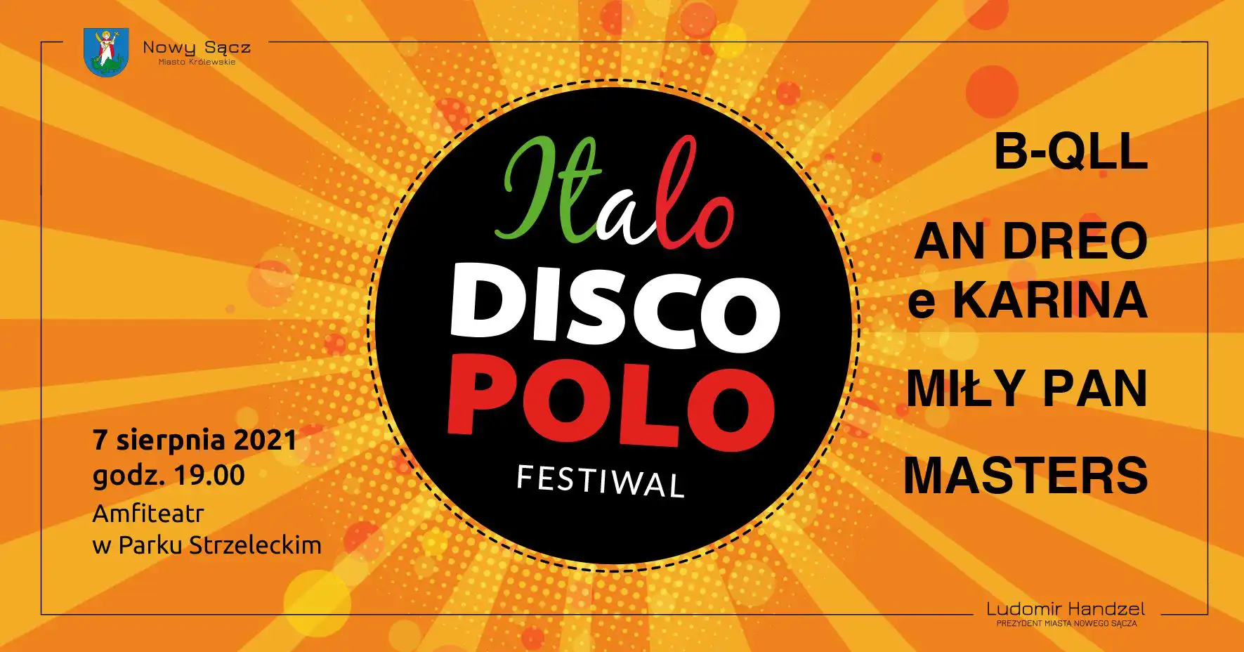 Italo Disco Polo Festiwal 2021 w Nowym Sączu