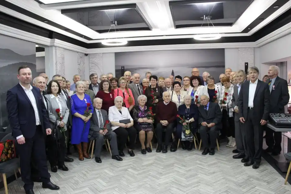 Gminna uroczystość wręczenia medali „Za Długoletnie Pożycie Małżeńskie” w Bieczu