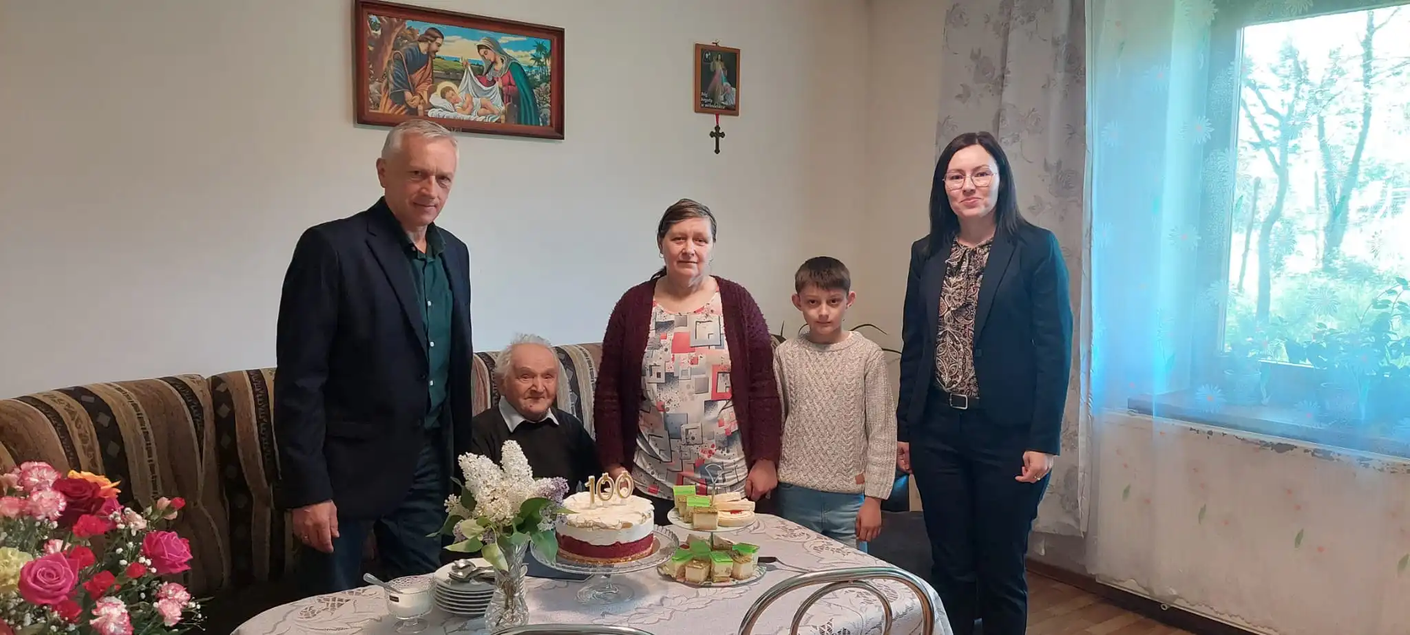 Setne urodziny Pana Józefa z Jazowska. Wyjątkowe święto w Gminie Łącko