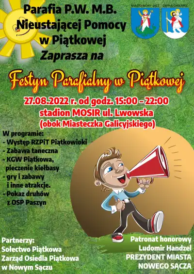 Festyn Parafialny w Piątkowej