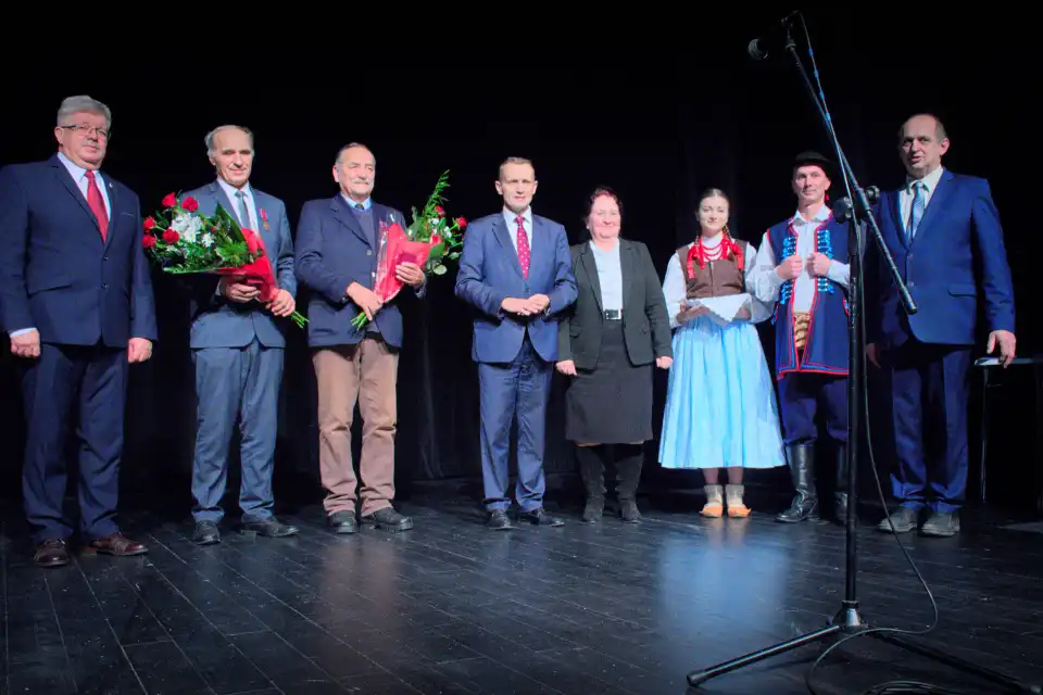 W Limanowskim Domu Kultury świętowano 40. rocznice powstania rolniczej „Solidarności”