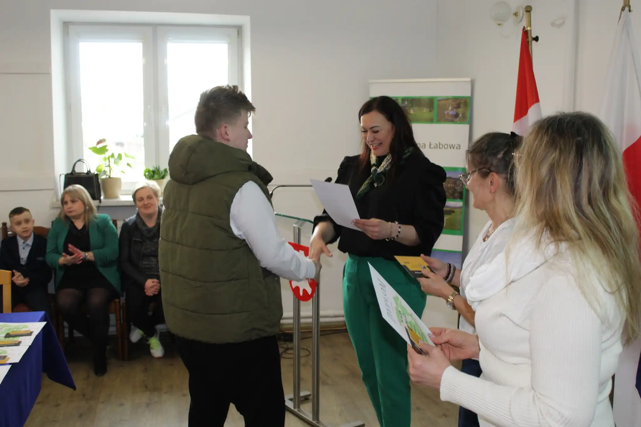 Młodzi znawcy Gminy Łabowa nagrodzeni