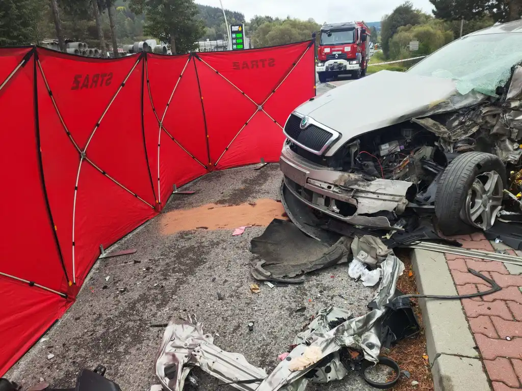 Zginął w zderzeniu z ciężarówką. Tragedia na DK75