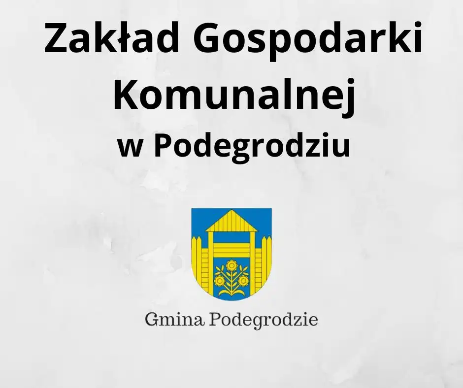Zakład Gospodarki Komunalnej w Podegrodziu podpisał 3 umowy