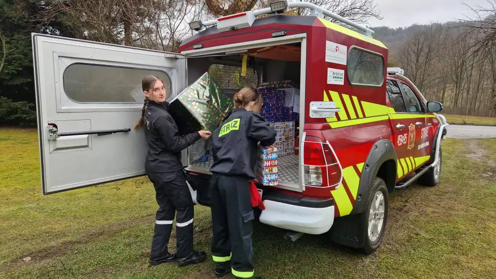 Strażacy z Łososiny Górnej wsparli Weekend Cudów