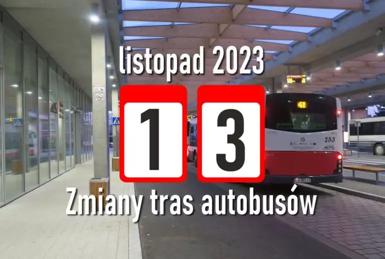 Nowy Sącz: Od 13 listopada liczne zmiany tras autobusów