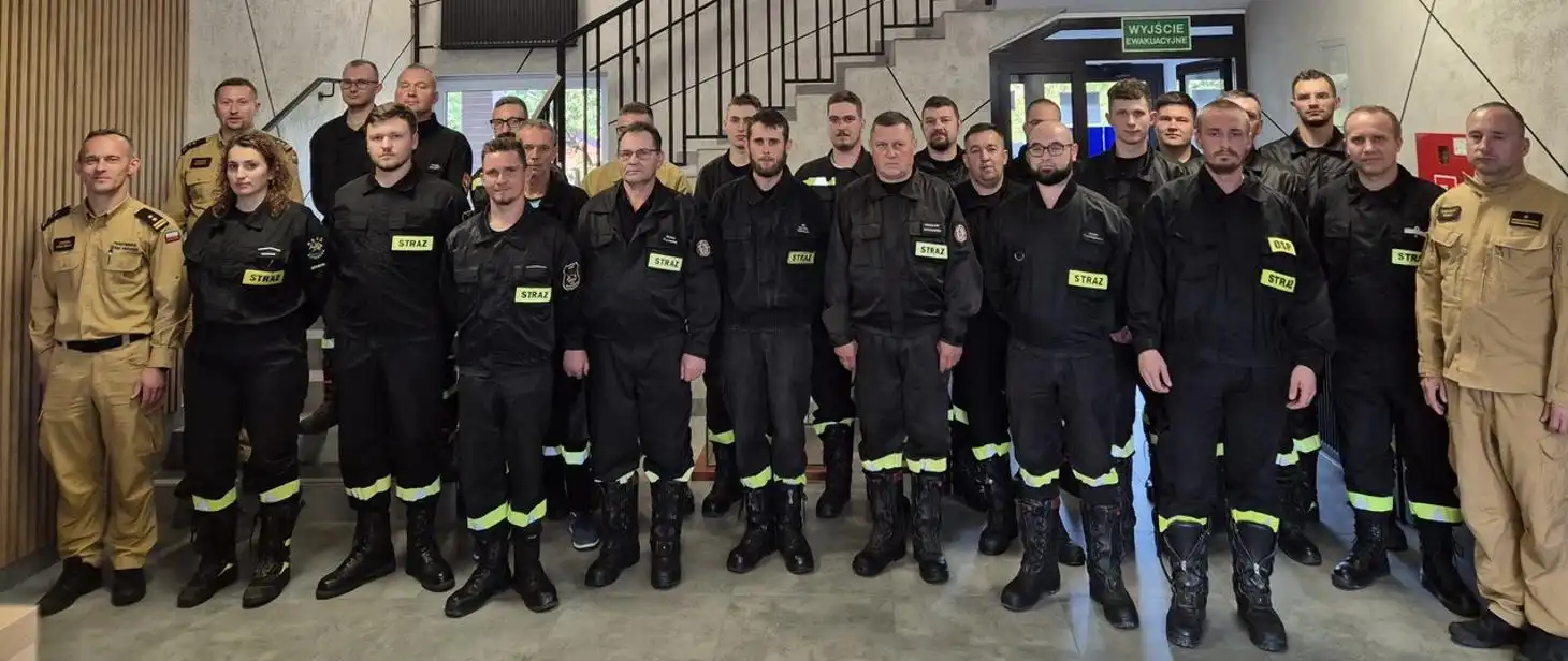 Nowi liderzy akcji ratowniczych w powiecie gorlickim. 23 druhów OSP ukończyło specjalistyczne szkolenie
