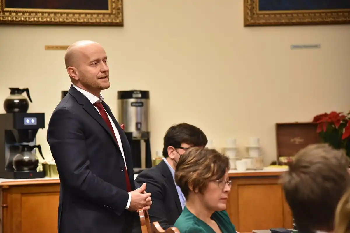 Posiedzenie Rady Naukowej ds. Strategicznych Kierunków Rozwoju Małopolski. Dyskutowano m.in. o zaplanowanej na jesień konferencji w Krynicy-Zdroju