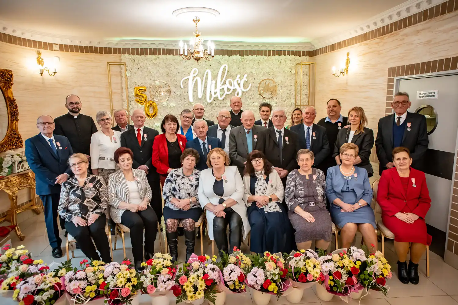 Jubilaci „Złotych Godów 2024” odznaczeni