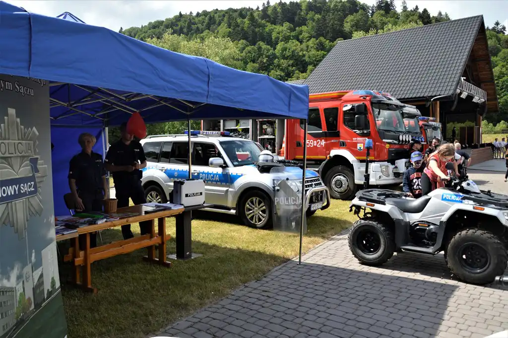 Dzień Dziecka z sądecką Policją