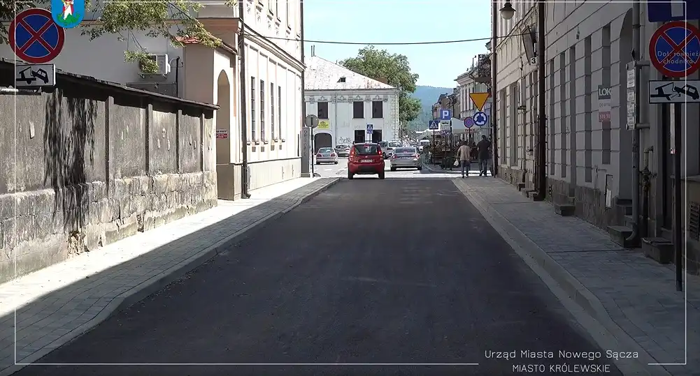 Nowy Sącz: Zakończył się remont ul. Hoffmanowej w centrum miasta