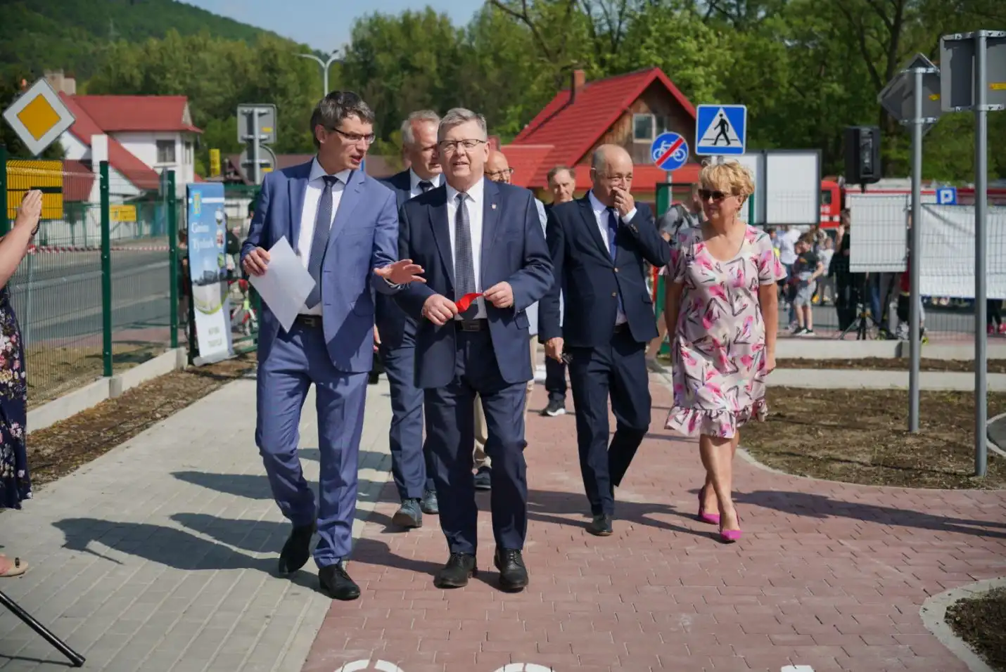 W Tymbarku otwarto miasteczko rowerowe