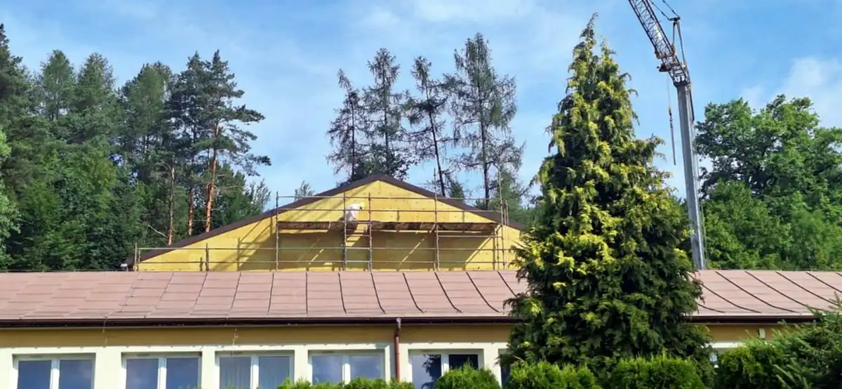 Nowa sala gimnastyczna w Witowicach Dolnych. Budowa nabiera tempa