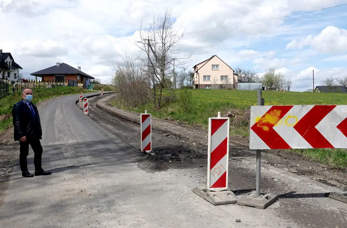 W lipcu zakończy się remont drogi powiatowej Grybów - Krużlowa Wyżna