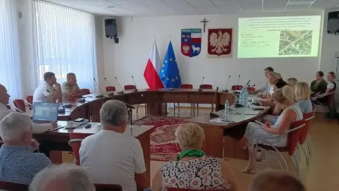 Most i główne skrzyżowanie do przebudowy. Jest rekomendowany wariant dla Mszany Dolnej